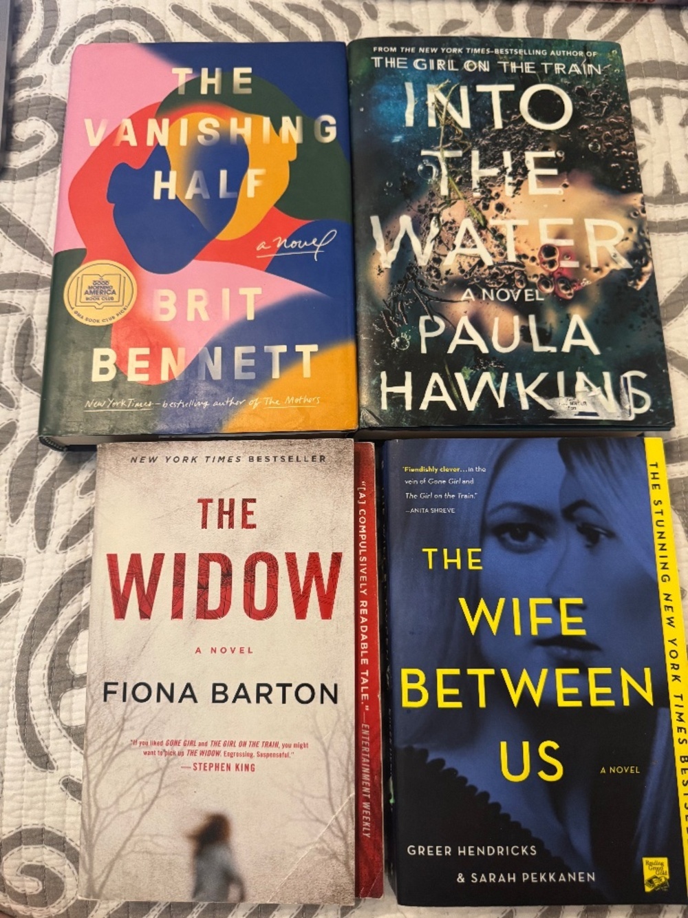 Lot of 4 Psychological Thrillers